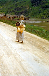 Korean woman near Masan in May 1952