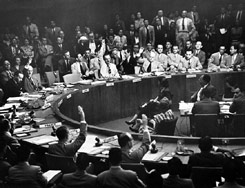 UN Security Council vote on June 27, 1950